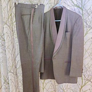 Oscar De La Renta Formal Grey Tuxedo 40L